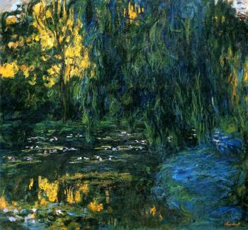 尅勞德 莫奈 Weeping Willow and Water-Lily Pond 尅勞德 莫奈 Weeping Willow and Water-Lily Pond